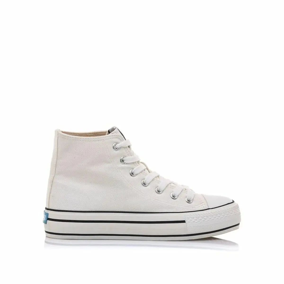 Scarpe Sportive da Donna Mustang Bigger-X Canvas Bianco