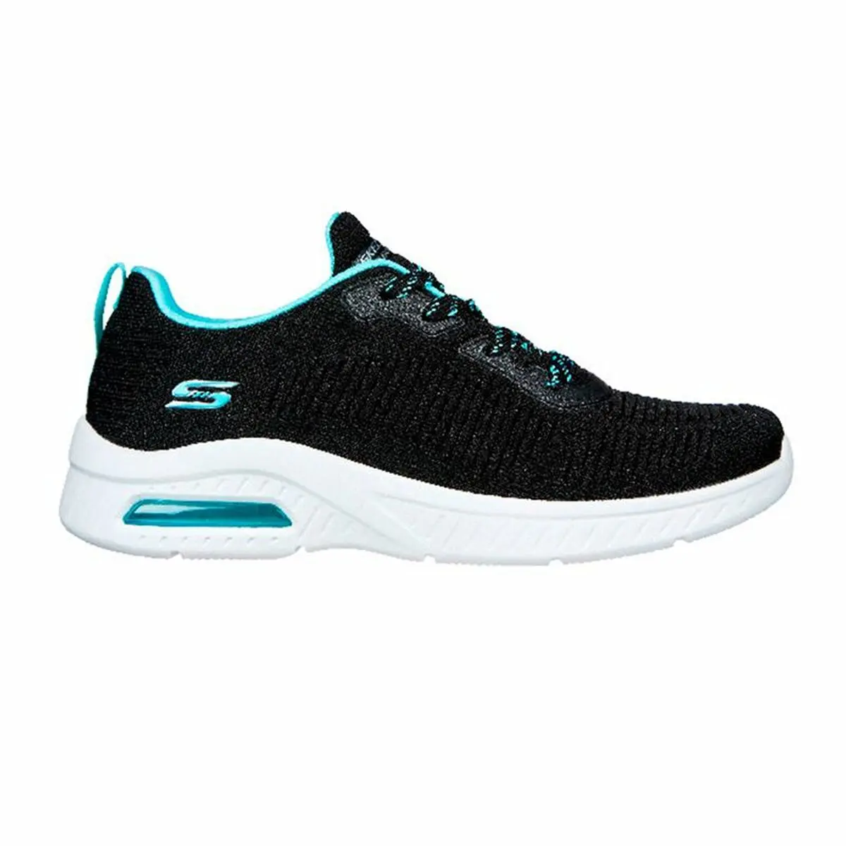 Scarpe Sportive da Donna Skechers Squad Air-Sweet Enco Nero