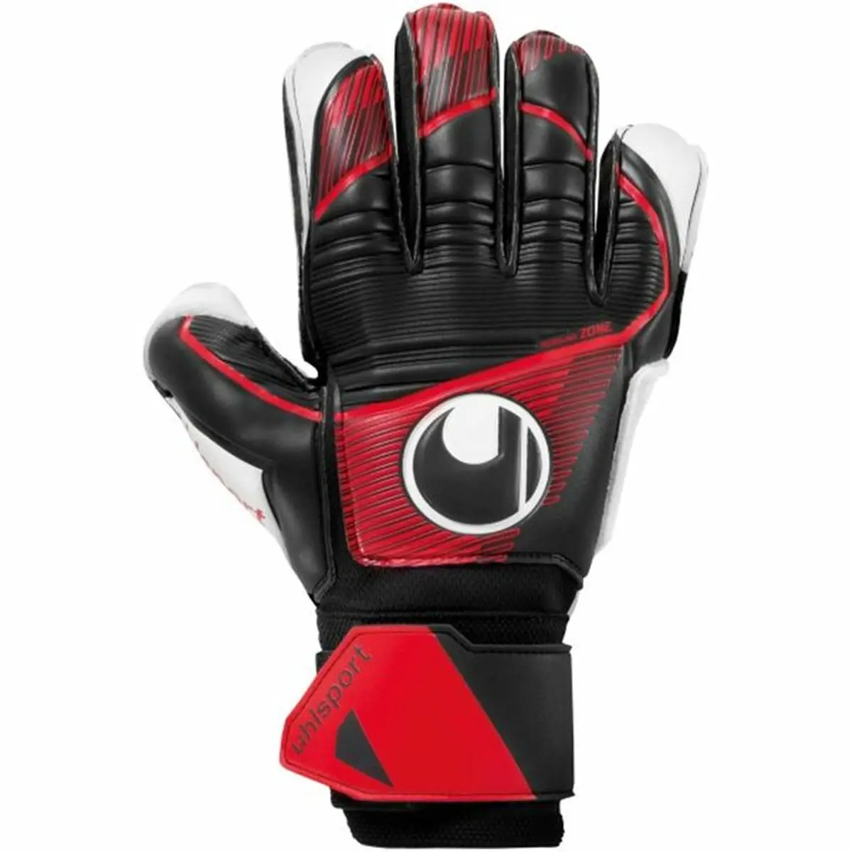 Guanti da Portiere Uhlsport Powerline Soft Flex Nero Adulti