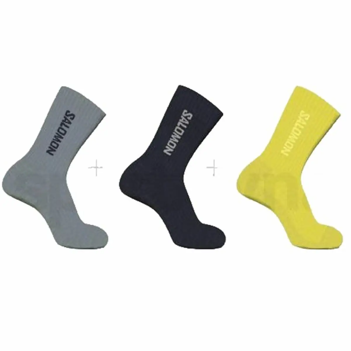 Calzini Sportivi Salomon Everyday Verde limone