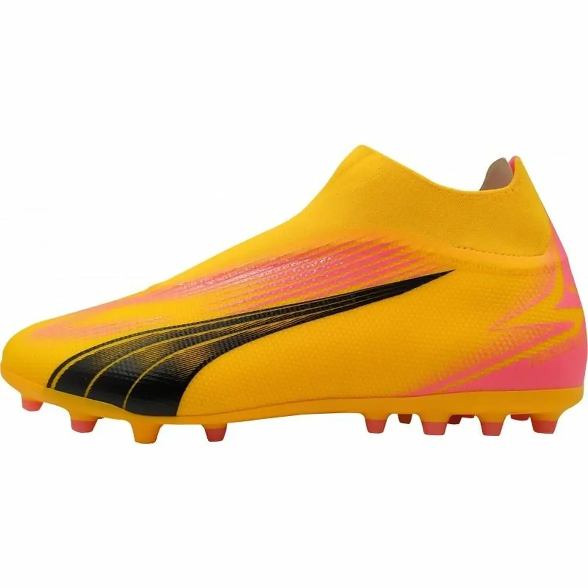 Scarpe da Calcio per Adulti Puma ULTRA MATCH+ L MG Sun Stream B Arancio