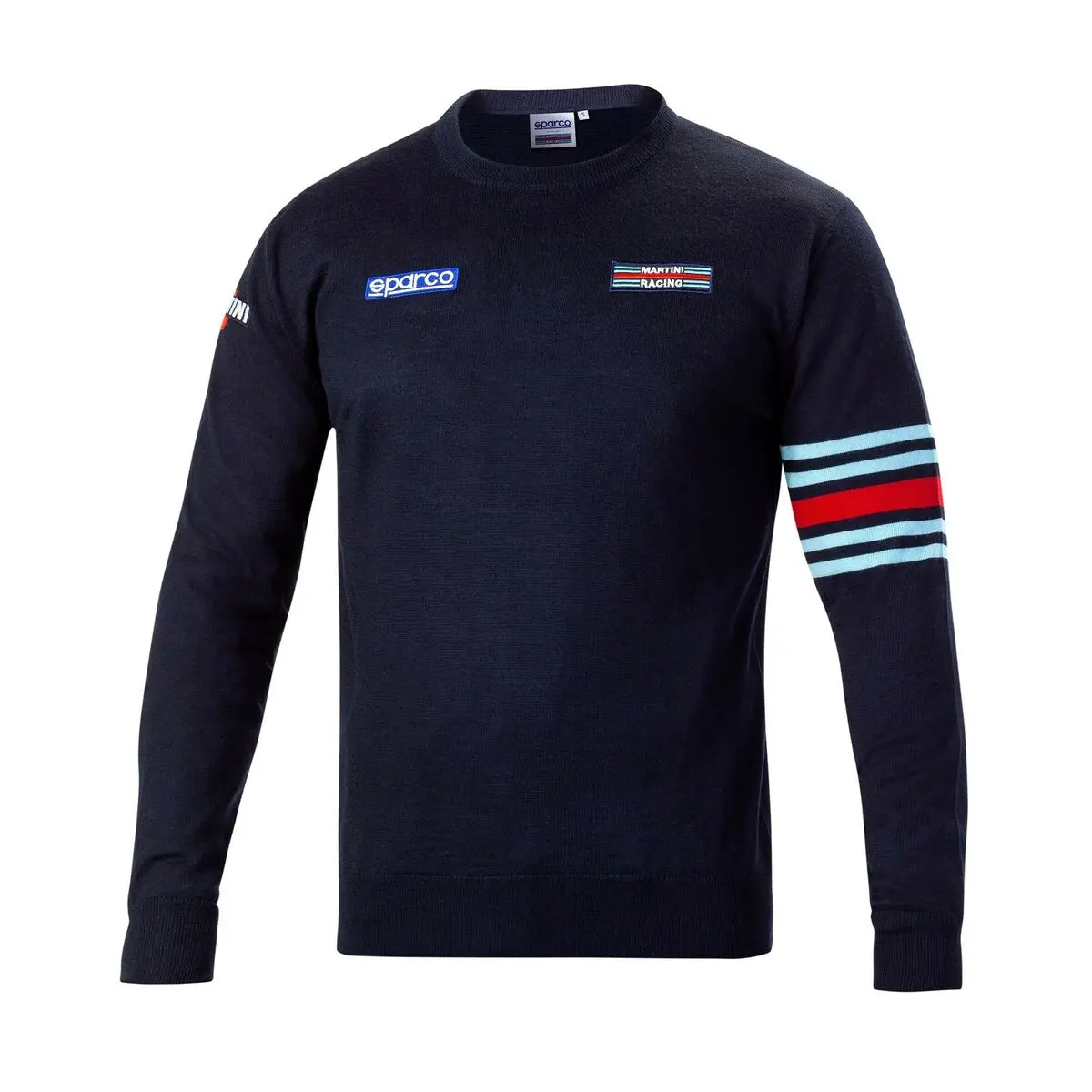 Felpa senza Cappuccio Uomo Sparco Martini Racing Blu scuro