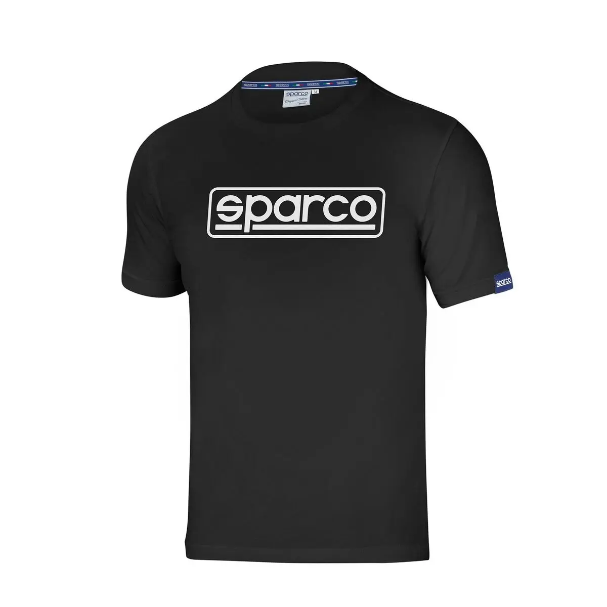 Maglia a Maniche Corte Uomo Sparco FRAME Nero