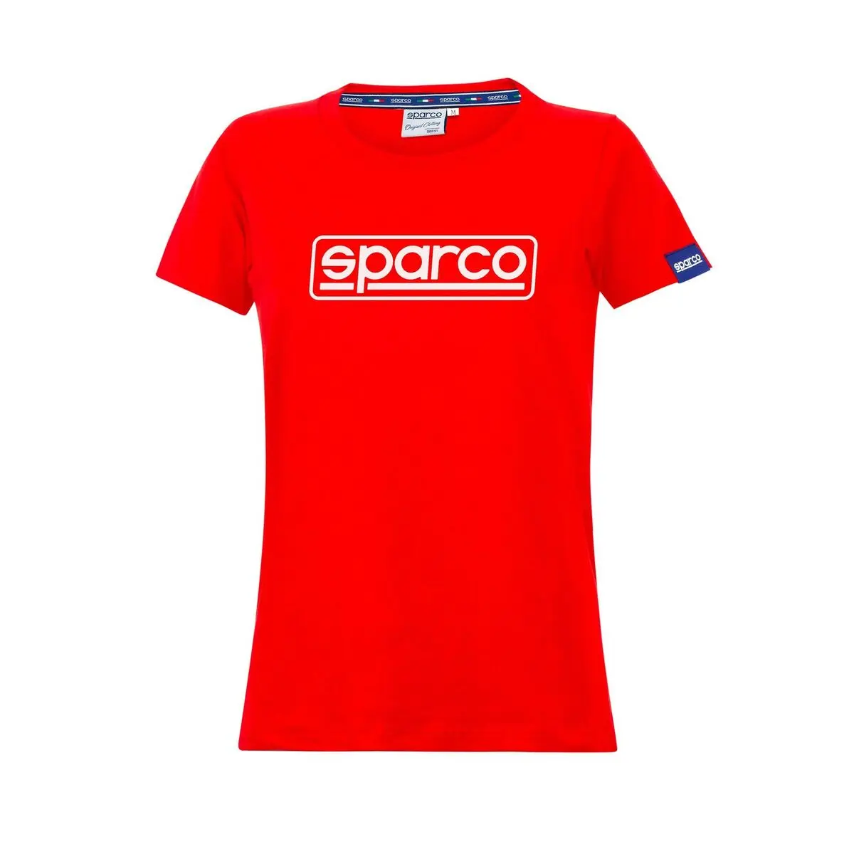 Maglia a Maniche Corte Donna Sparco LADY FRAME Rosso (L)