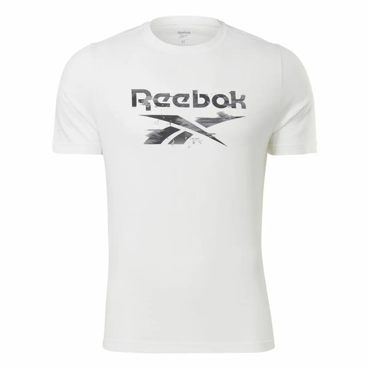 Maglia a Maniche Corte Uomo Reebok Indentity Modern Camo Bianco Mimetico