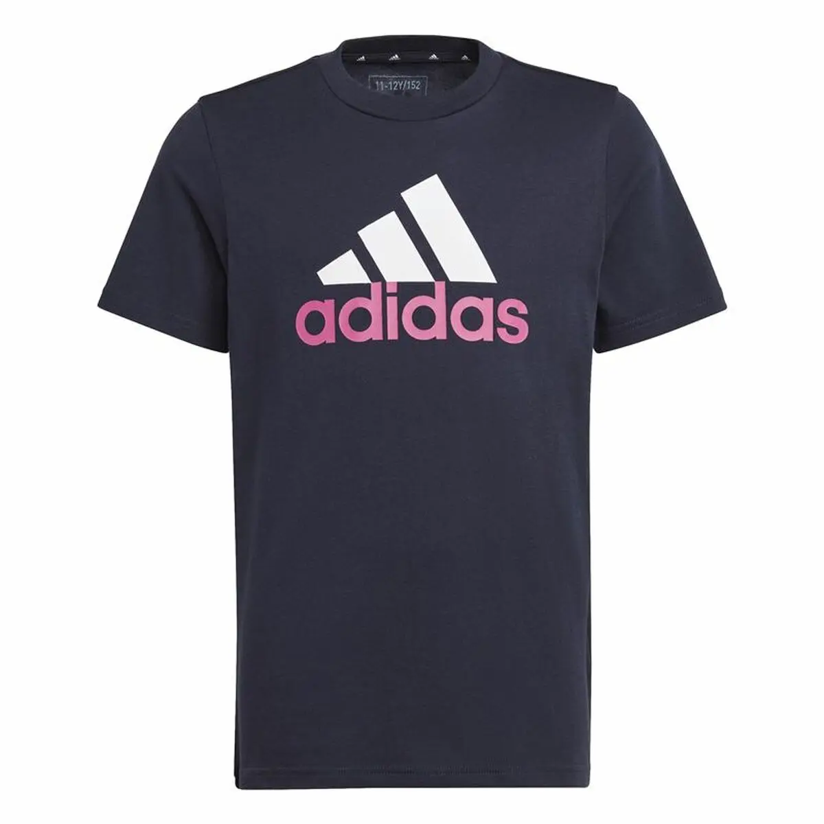 Maglia a Maniche Corte per Bambini Adidas Essentials Blu scuro