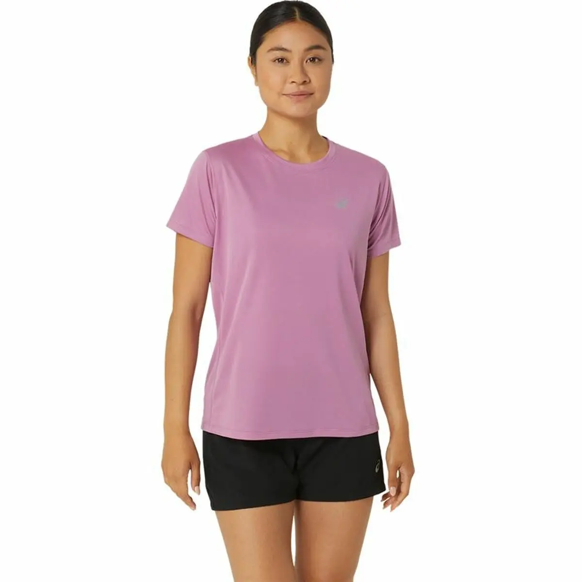 Maglia a Maniche Corte Donna Asics Core Rosa chiaro