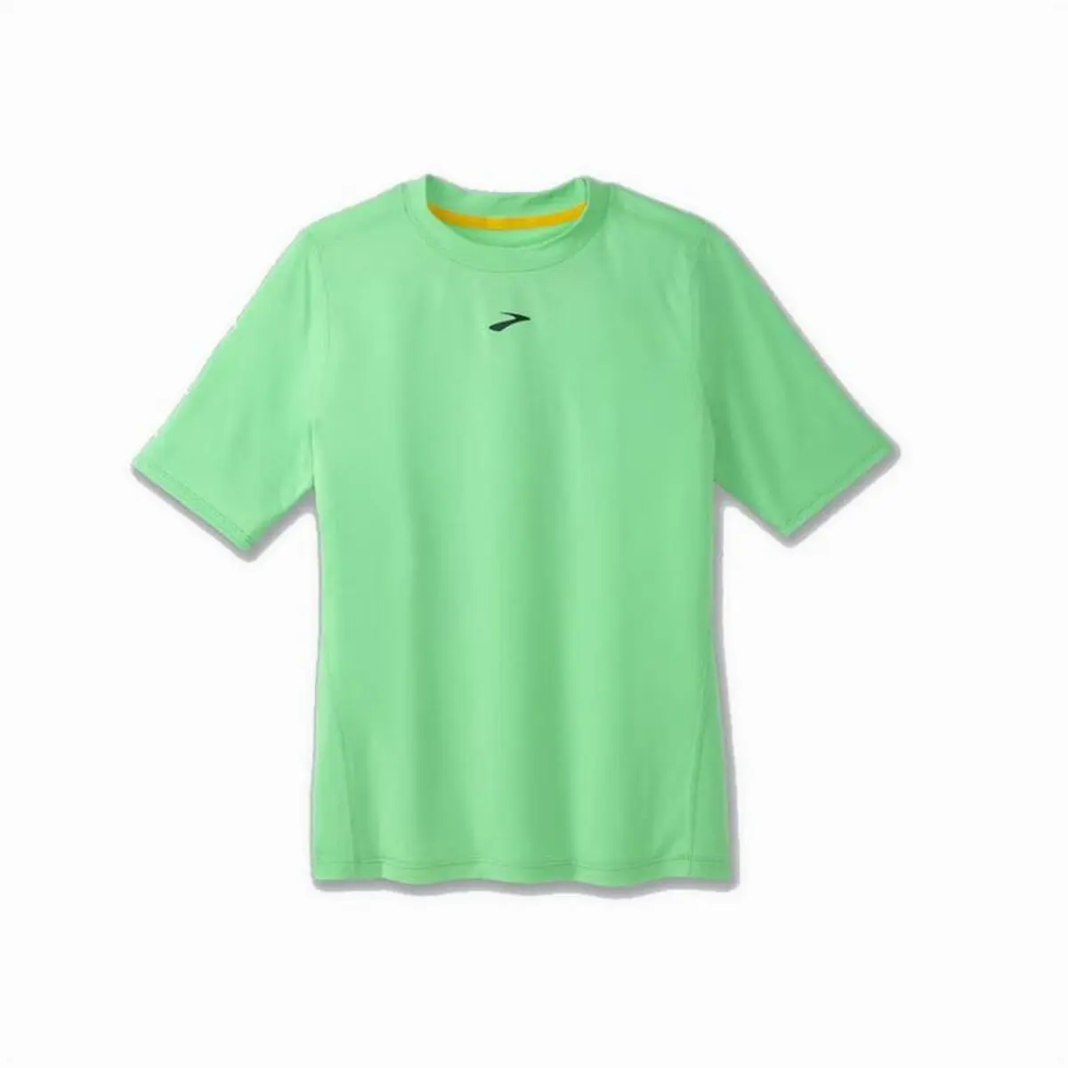 Maglia a Maniche Corte Donna Brooks High Point Verde