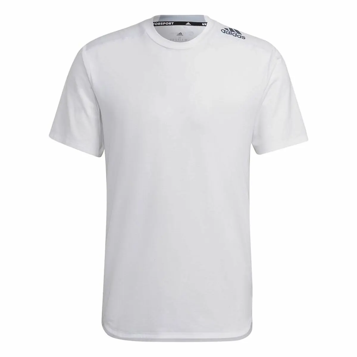 Maglia a Maniche Corte Uomo Adidas D4T Bianco