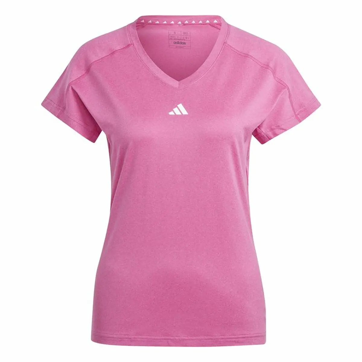 Maglia a Maniche Corte Donna Adidas Essentials Rosa Lilla