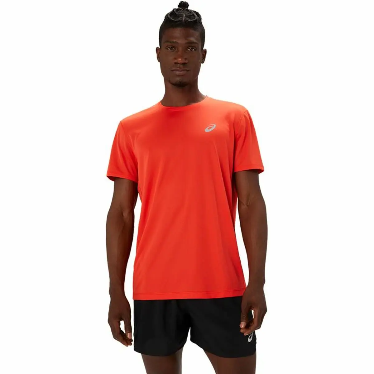 Maglia a Maniche Corte Uomo Asics Core Rosso