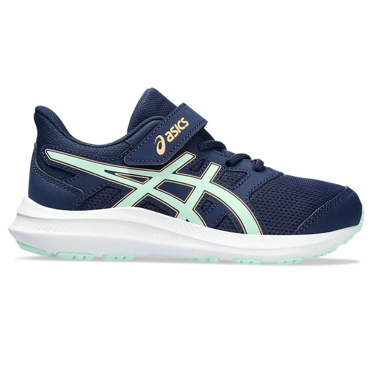 Scarpe da Running per Bambini Asics Jolt 4 Ps Azzurro Menta