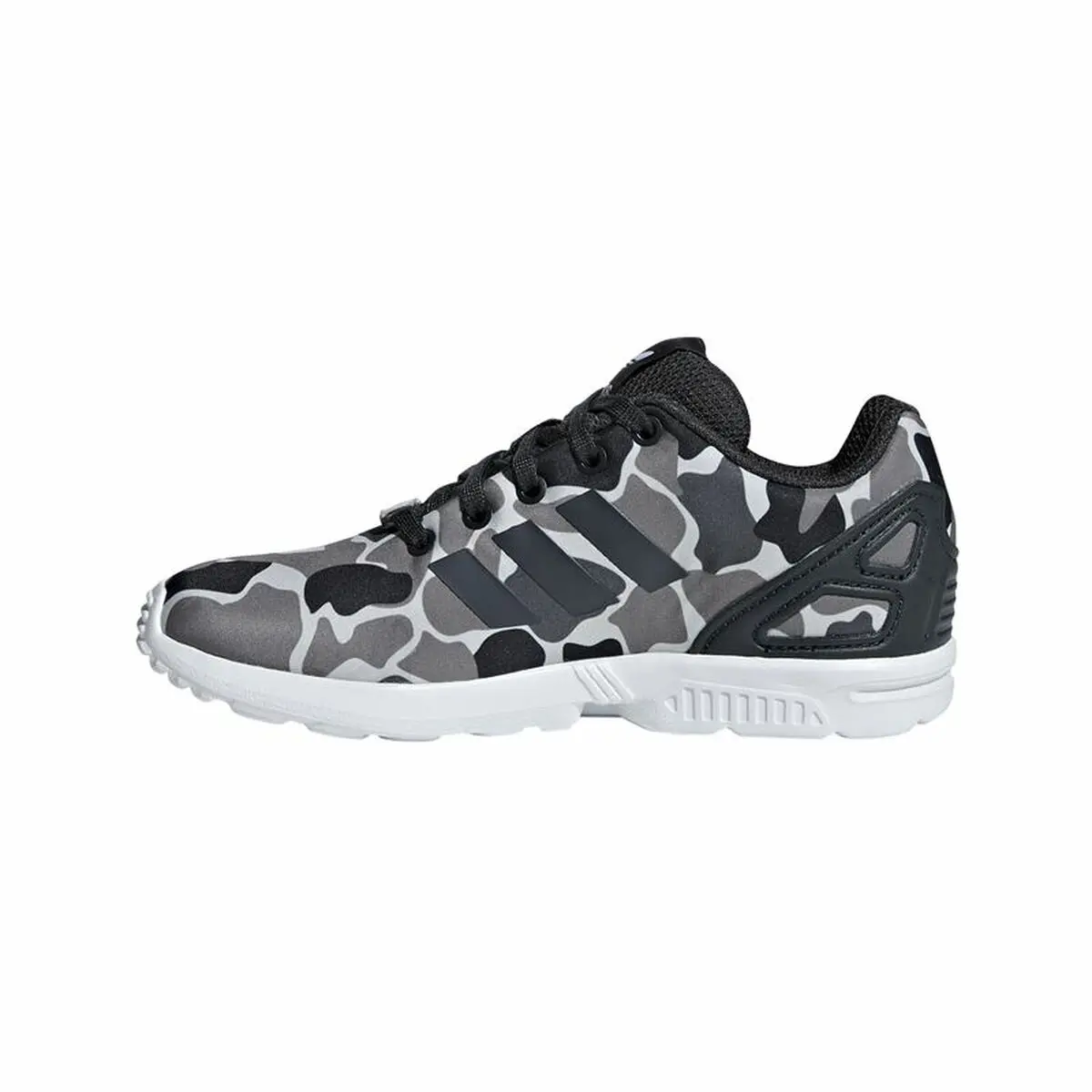 Scarpe da Tennis Casual Bambino Adidas Zx Flux Nero