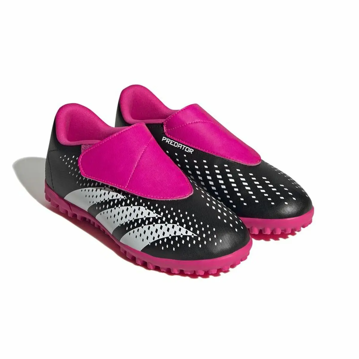 Scarpe da Calcio a 5 per Bambini Adidas Predator Accuracy.4 Nero Fucsia Unisex