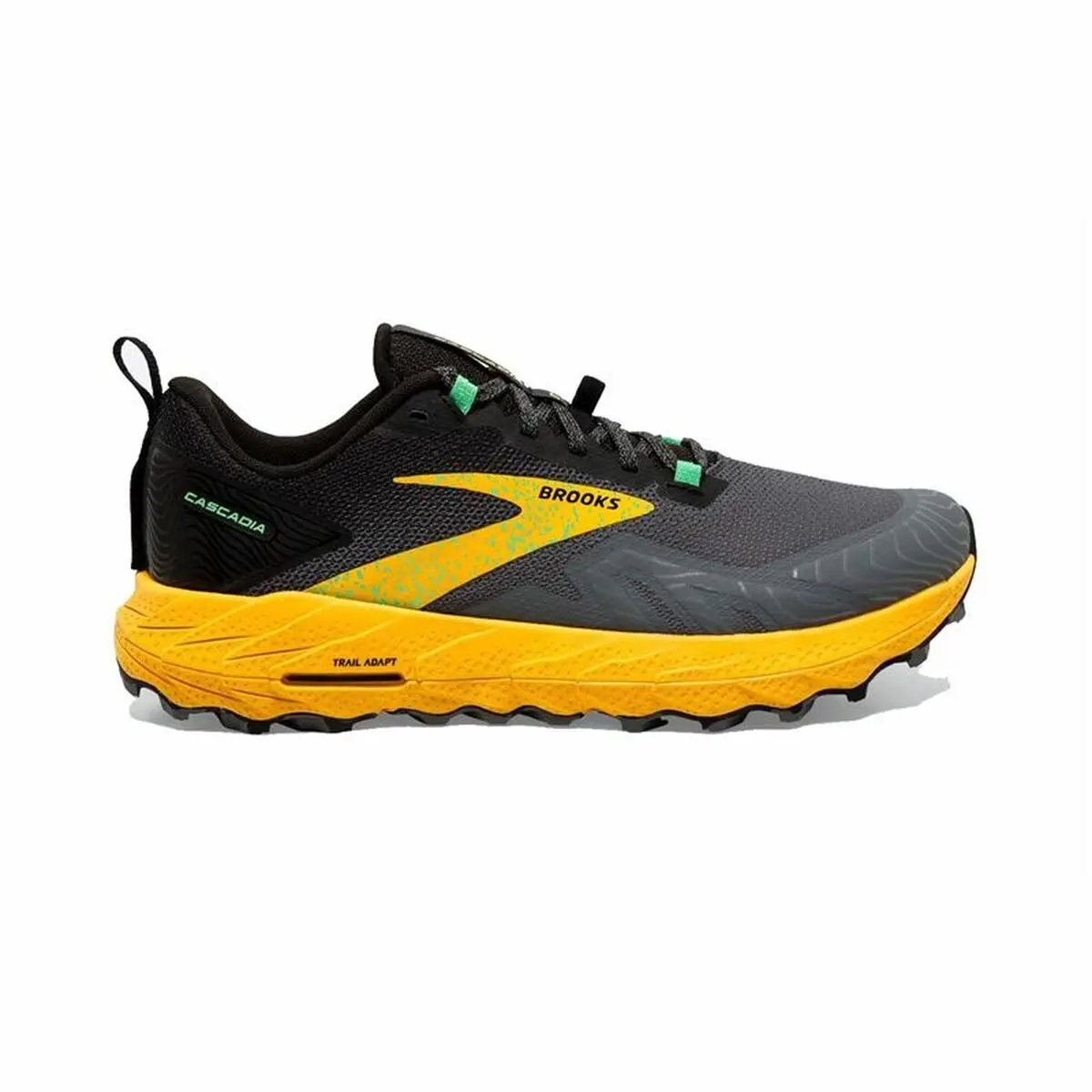 Scarpe da Running per Adulti Brooks Cascadia 17 Giallo Nero