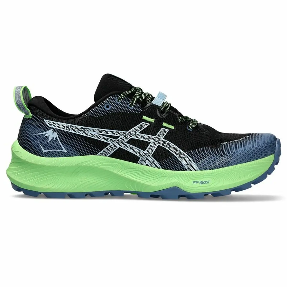 Scarpe da Running per Adulti Asics Gel-Trabuco 12 Nero Verde