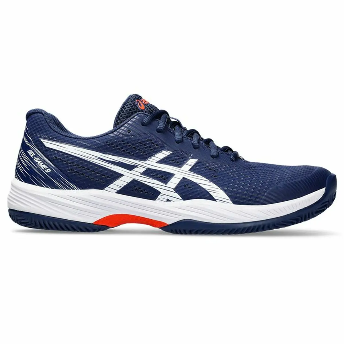 Scarpe da Tennis da Uomo Asics Gel-Resolution 9 Clay/Oc Blu scuro