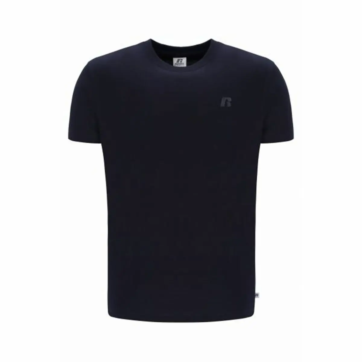 Maglia a Maniche Corte Uomo Russell Athletic Blu Marino