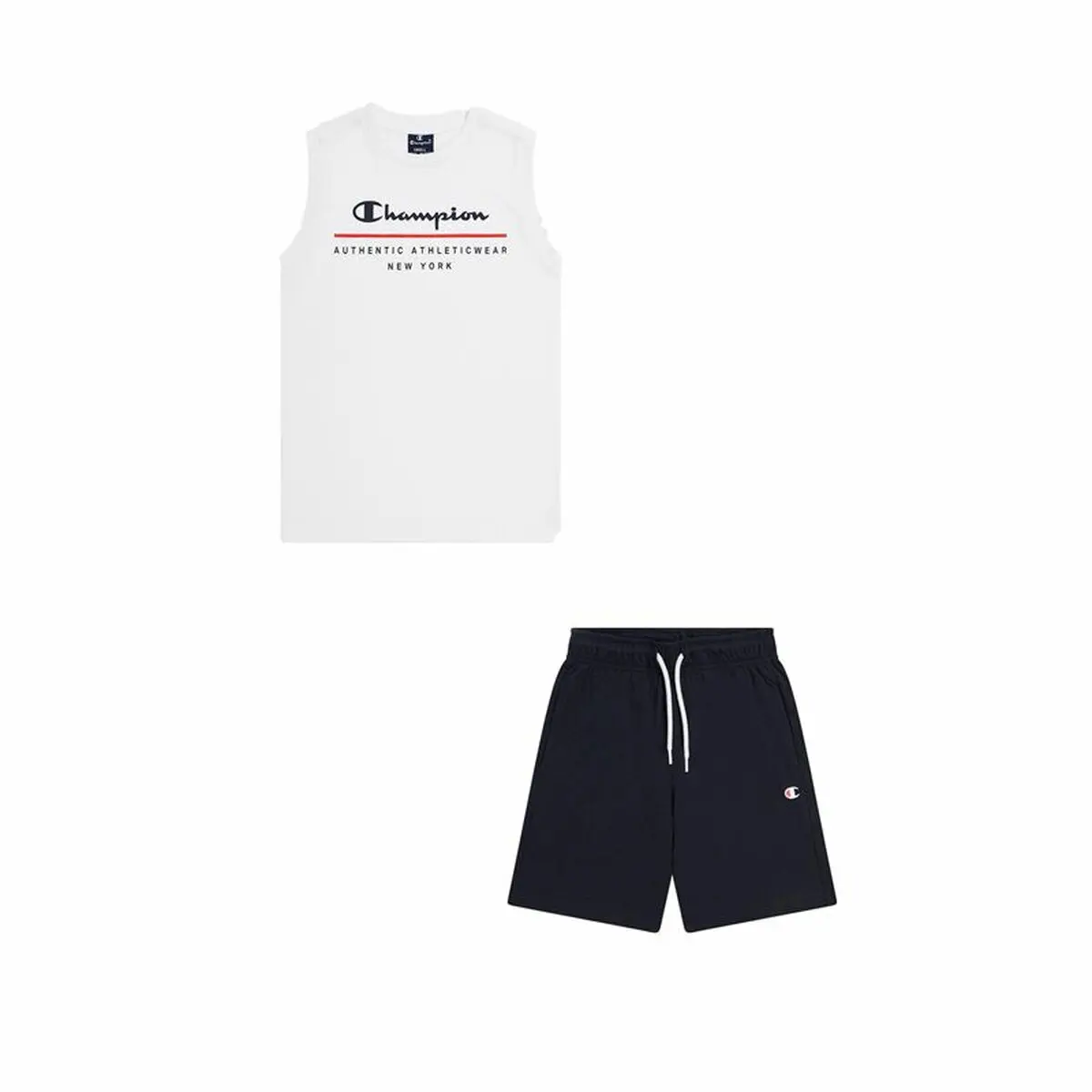 Completo Sportivo per Bambini Champion Essentials Bianco