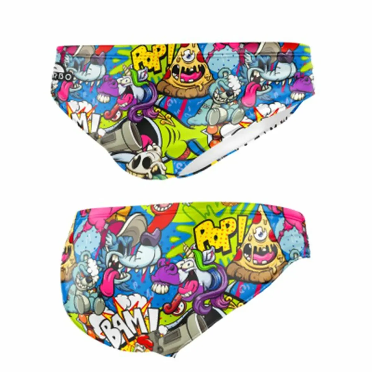 Slip da Uomo Turbo Waterpolo Turbo Loki Comic Azzurro Multicolore