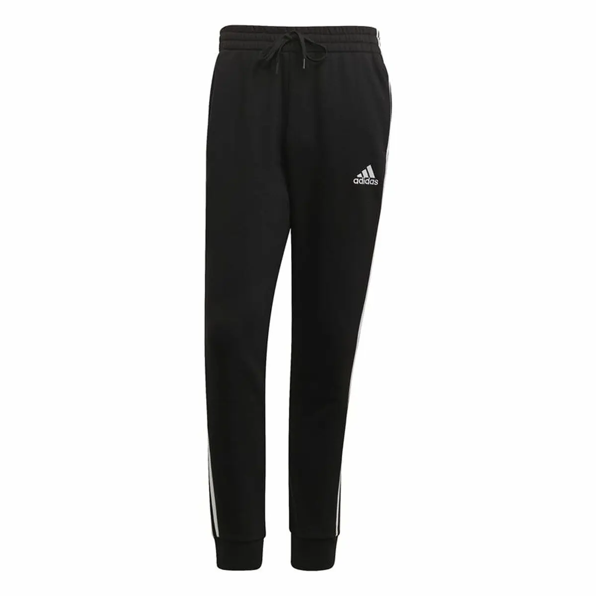 Pantalone per Adulti Adidas 3 Stripes Fl Tc Pt Nero Uomo