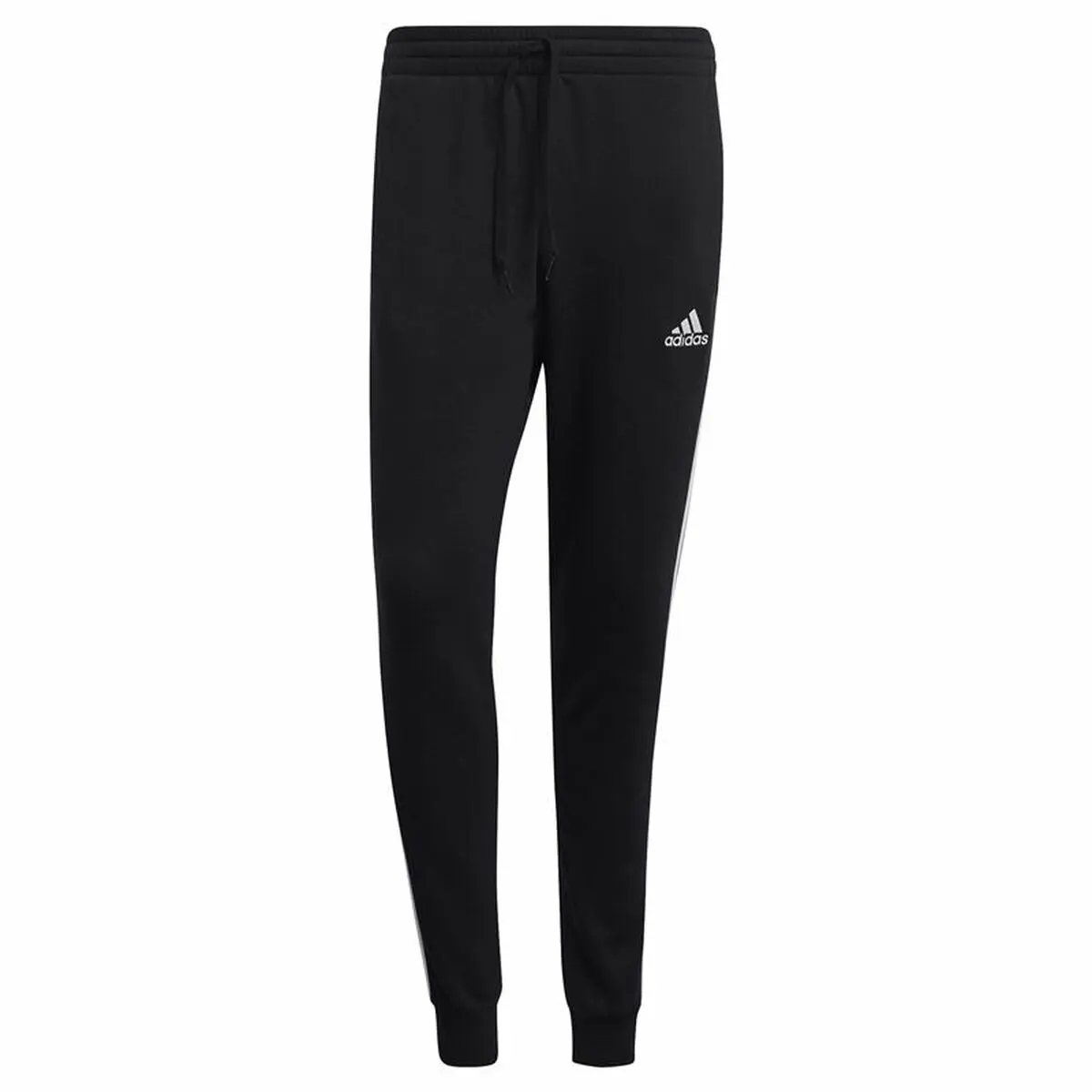 Pantalone per Adulti Adidas 3 Stripes Fl F Pt Nero Uomo