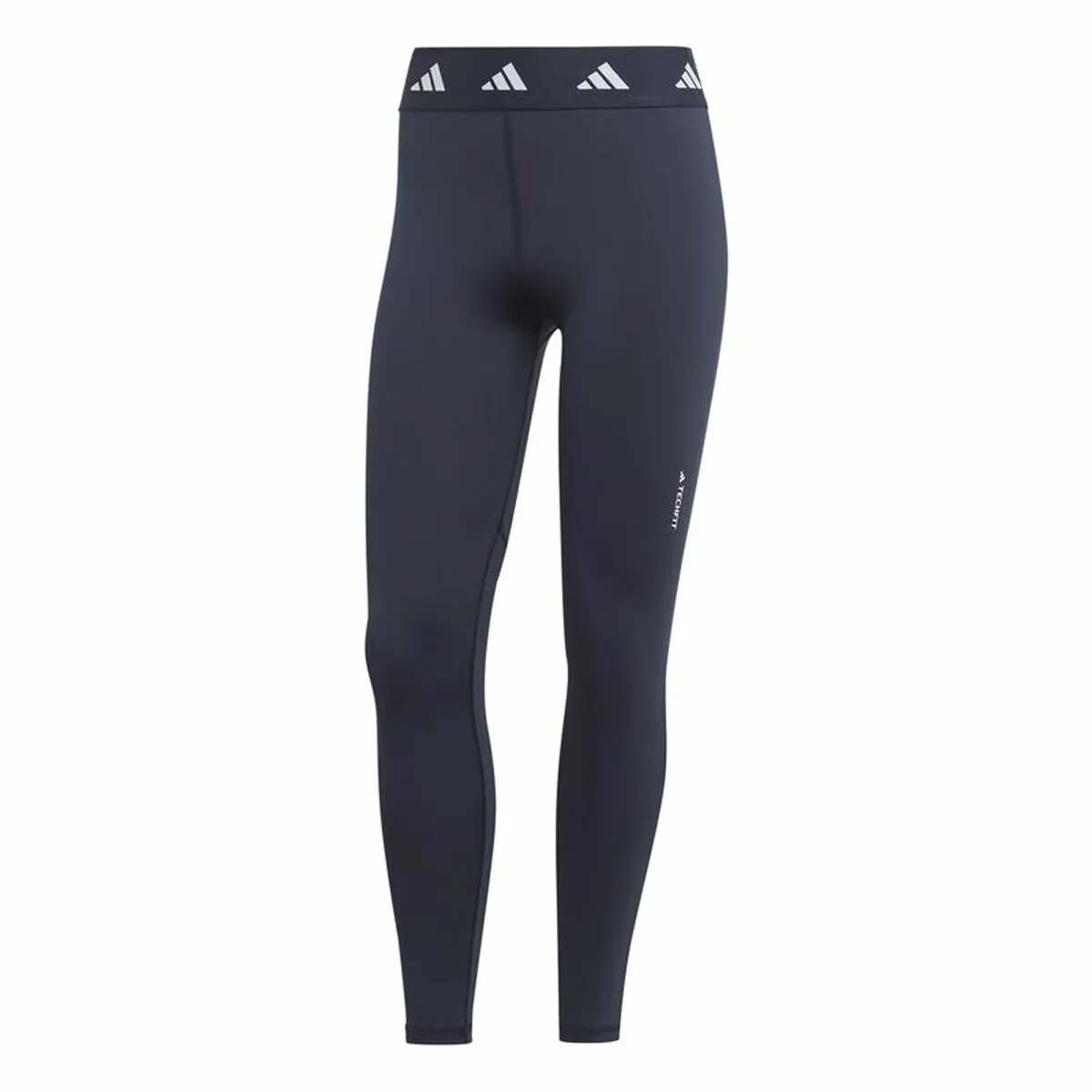 Leggings Sportivo da Donna Adidas Tech fit 7/8 Nero Blu Marino