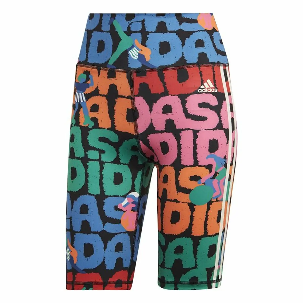 Leggings Sportivo da Donna Adidas Farm Bikert Multicolore