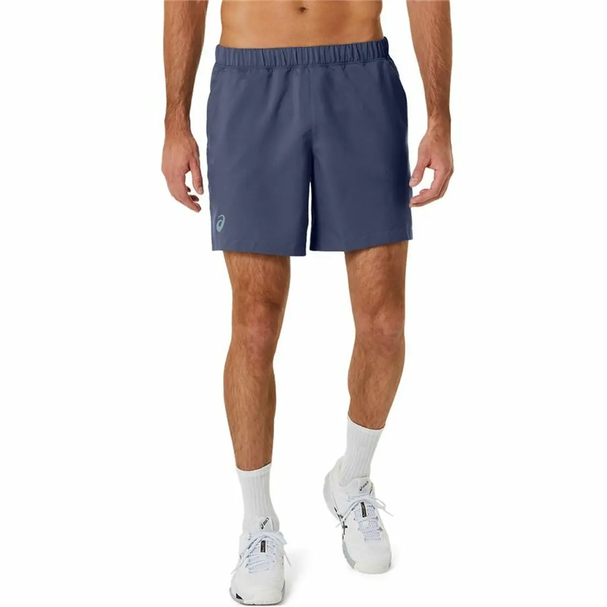 Pantaloni Corti Sportivi da Uomo Asics Court 7" Azzurro