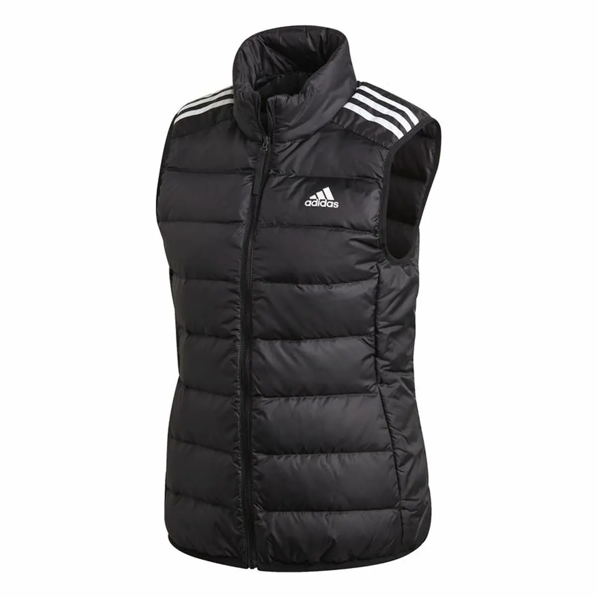 Giacca Sportiva da Donna Adidas Ess Down Bianco Nero Gilet