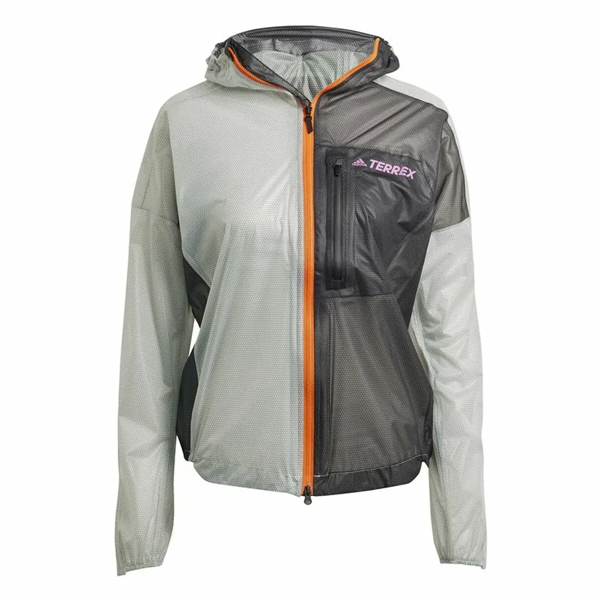 Giacca Antivento Adidas Agr Rain JW Bianco Grigio