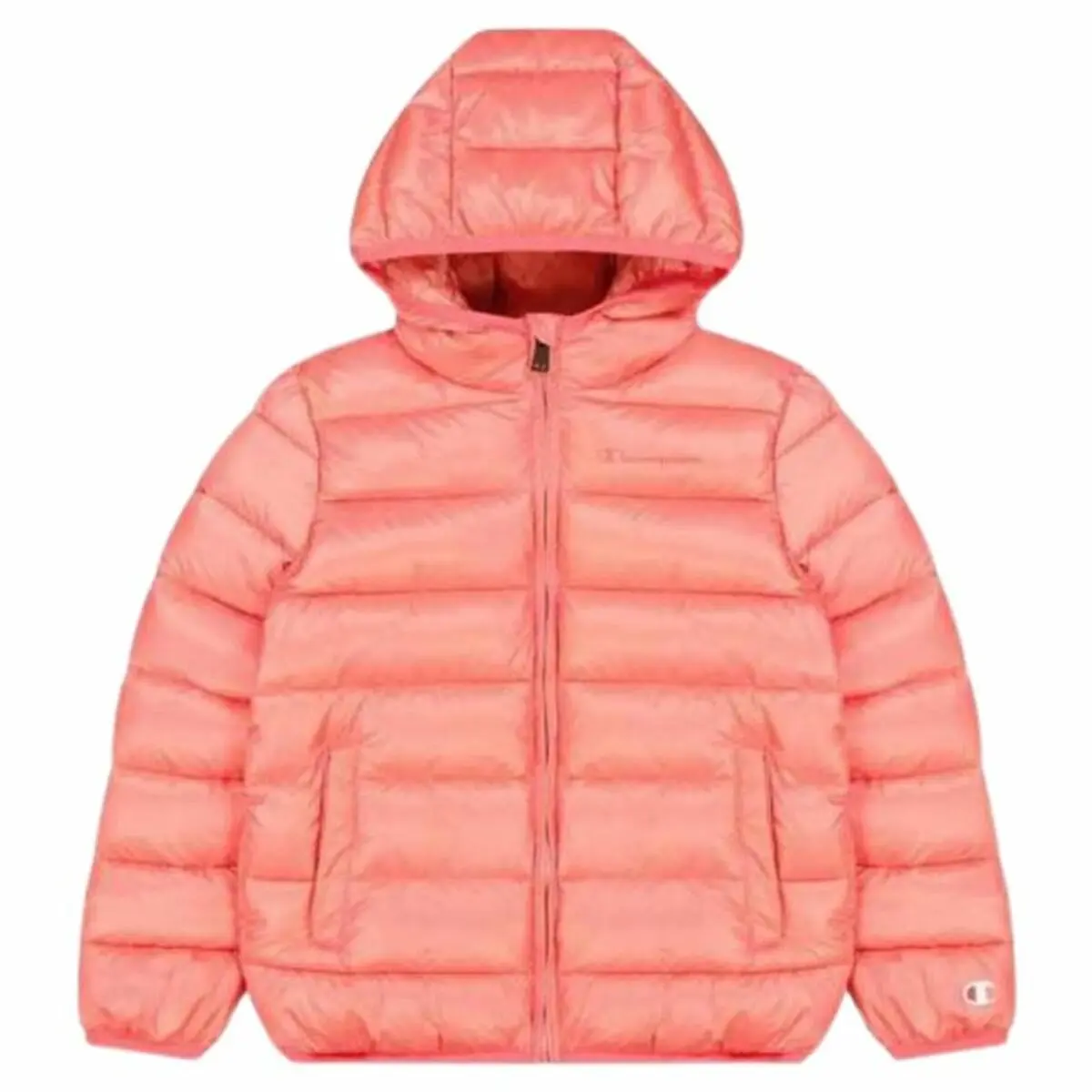 Giacca Sportiva da Bambini Champion Bianco Rosa scuro