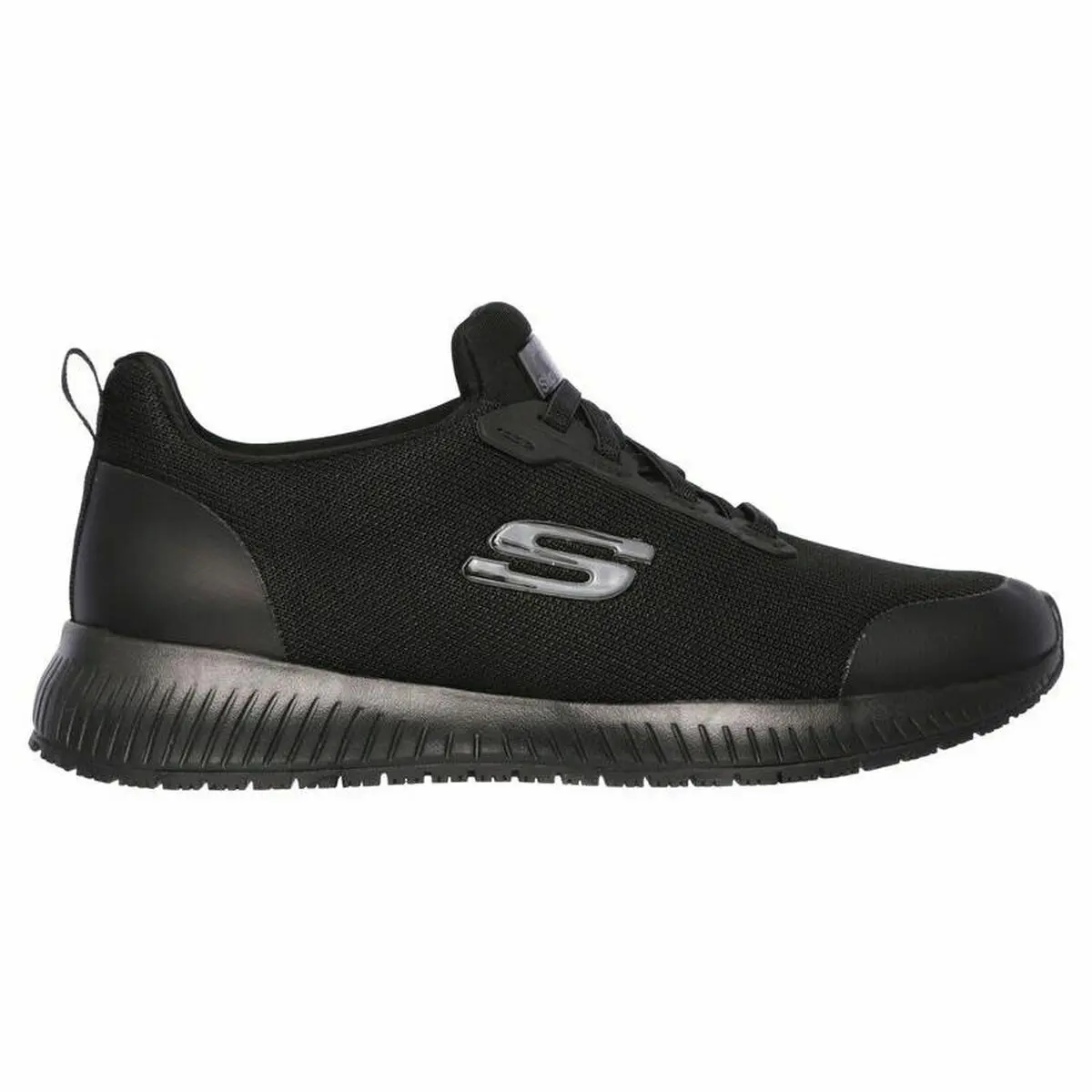 Scarpe Sportive da Donna Skechers Work: Squad SR Nero