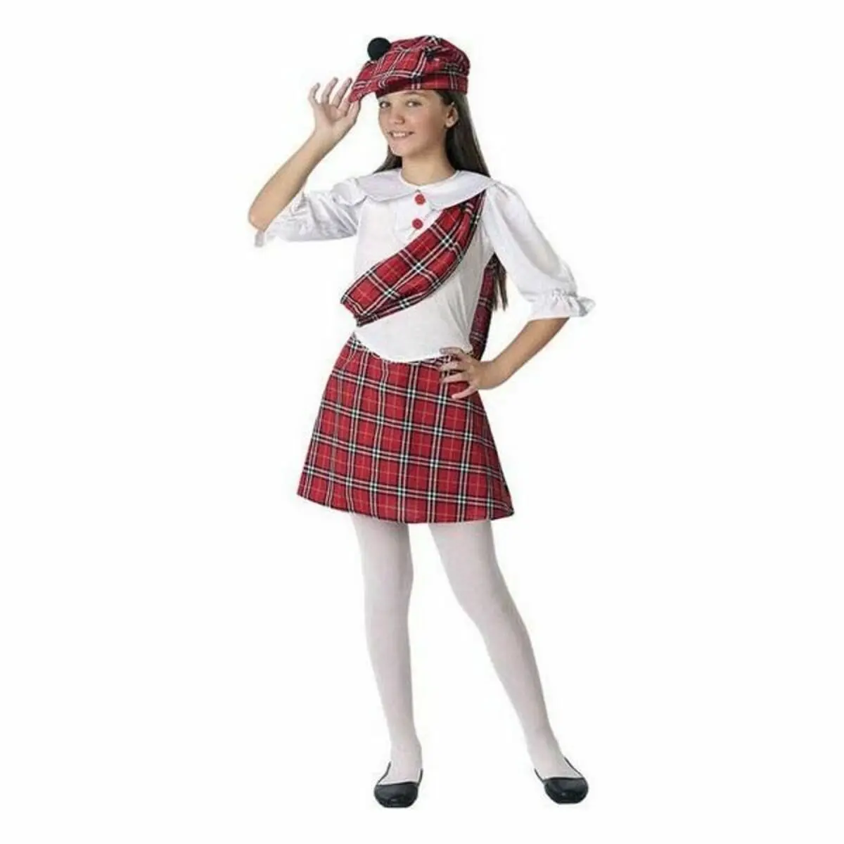 Costume per Bambini Scozzese donna