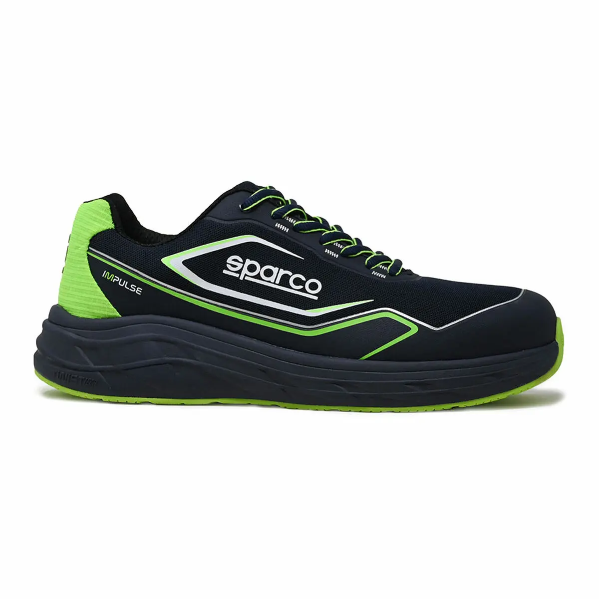 Scarpe di Sicurezza Sparco Willen Impulse Azzurro Verde Fluoro