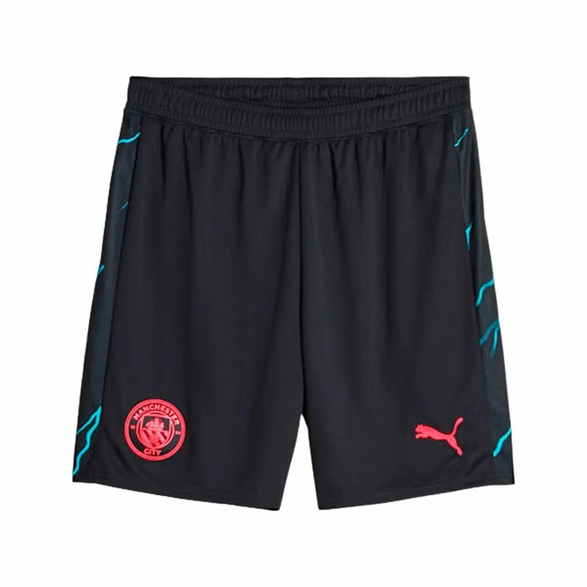 Pantaloni Corti Sportivi da Uomo Puma Manchester City 23/24 Second Kit Replica