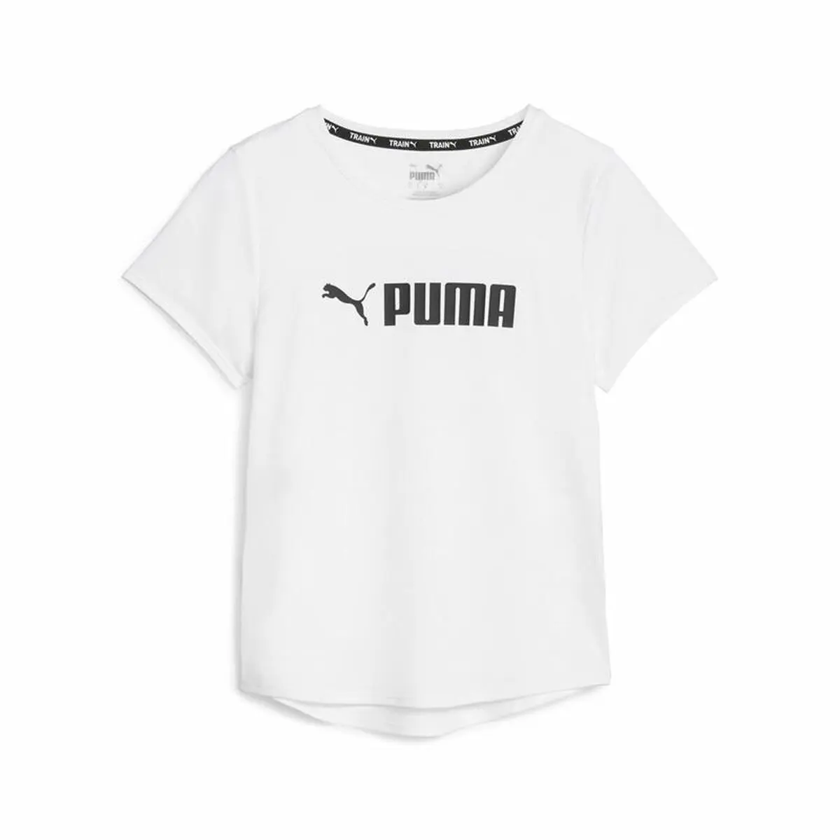 Maglia a Maniche Corte Donna Puma Fit Logo Ultra Bianco (M)