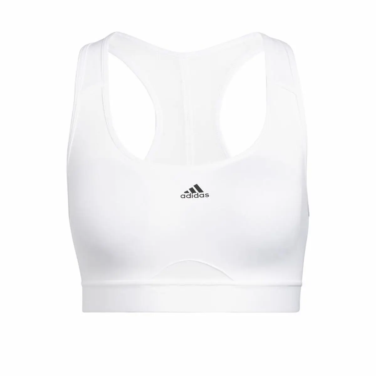 Reggiseno Sportivo Adidas Pwr Ms Pd Bianco