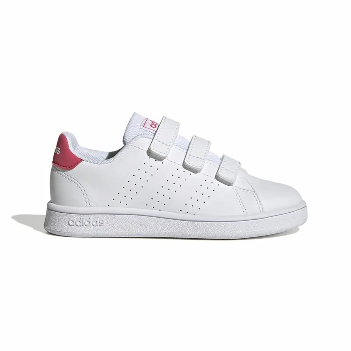 Scarpe da Running per Bambini Adidas Advantage Court Bianco