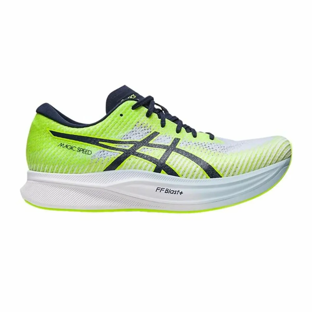 Scarpe da Running per Adulti Asics Magic Speed 2 Verde limone