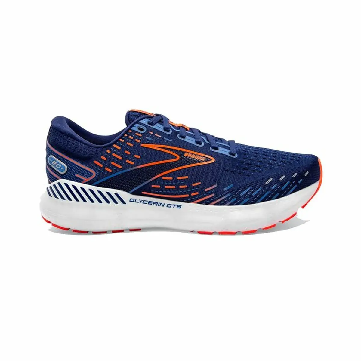 Scarpe da Running per Adulti Brooks Glycerin GTS 20 Azzurro