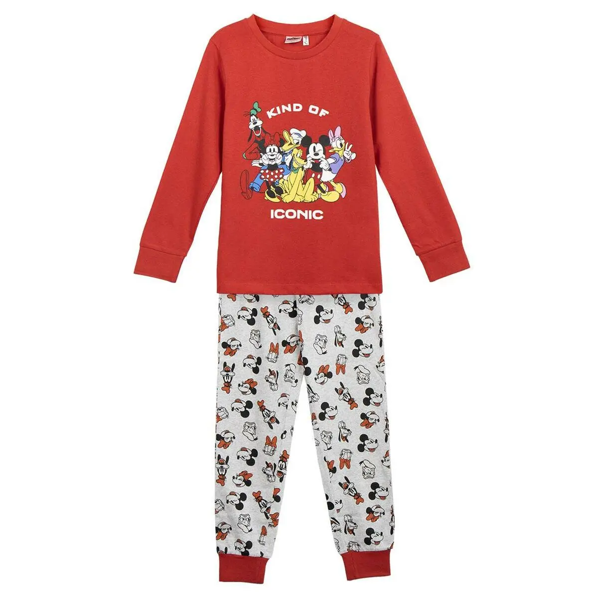 Pigiama Per bambini Mickey Mouse Rosso