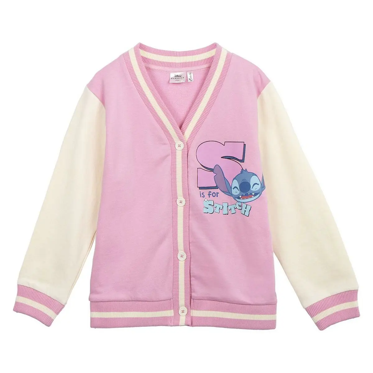 Giacca per bambini Stitch Rosa