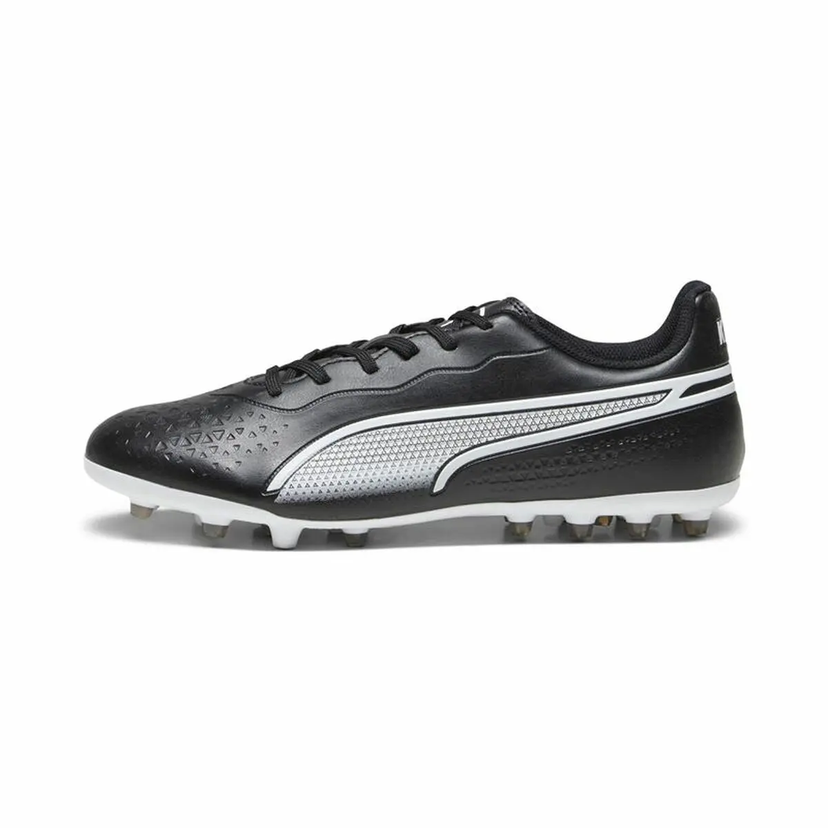 Scarpe da Calcio Multitacchetti per Adulti Puma King Match MG Nero