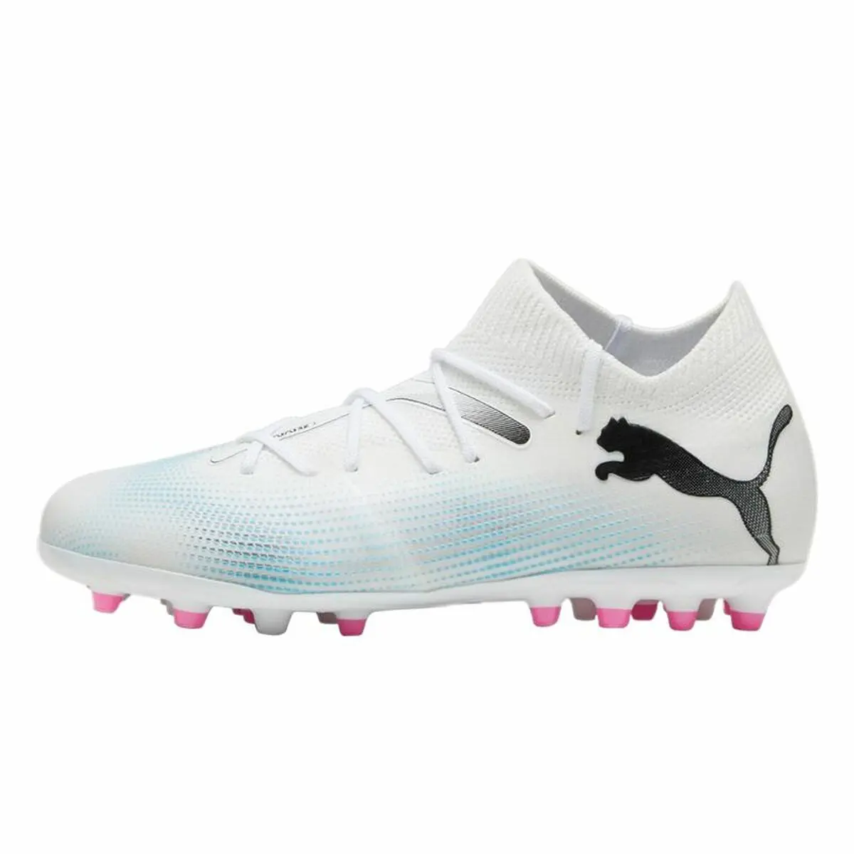 Scarpe da Calcio Multitacchetti per Bambini Puma Future 7 Match MG Bianco