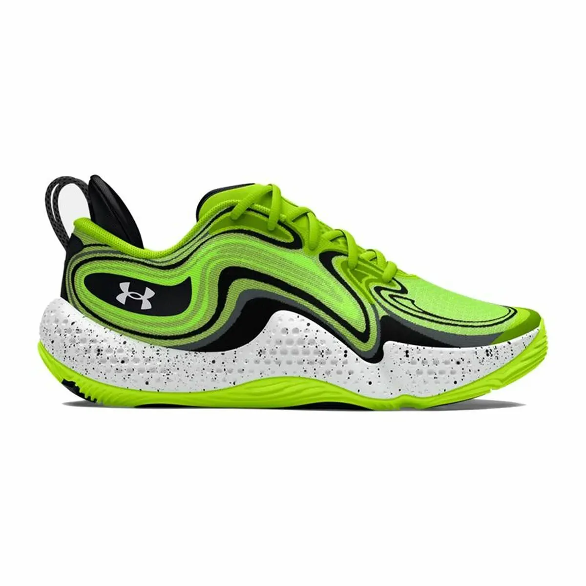 Scarpe da Basket per Adulti Under Armour SPAWN 6 Verde limone