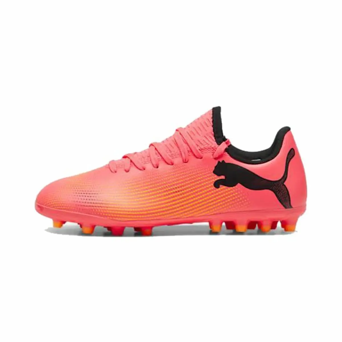 Scarpe da Calcio Multitacchetti per Bambini Puma Future 7 Play MG Arancio Arancione scuro