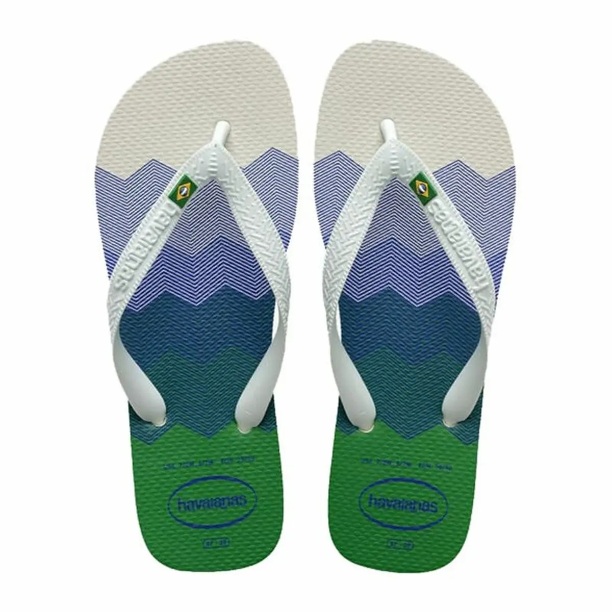 Ciabatte da Donna Havaianas Brasil Fresh Bianco