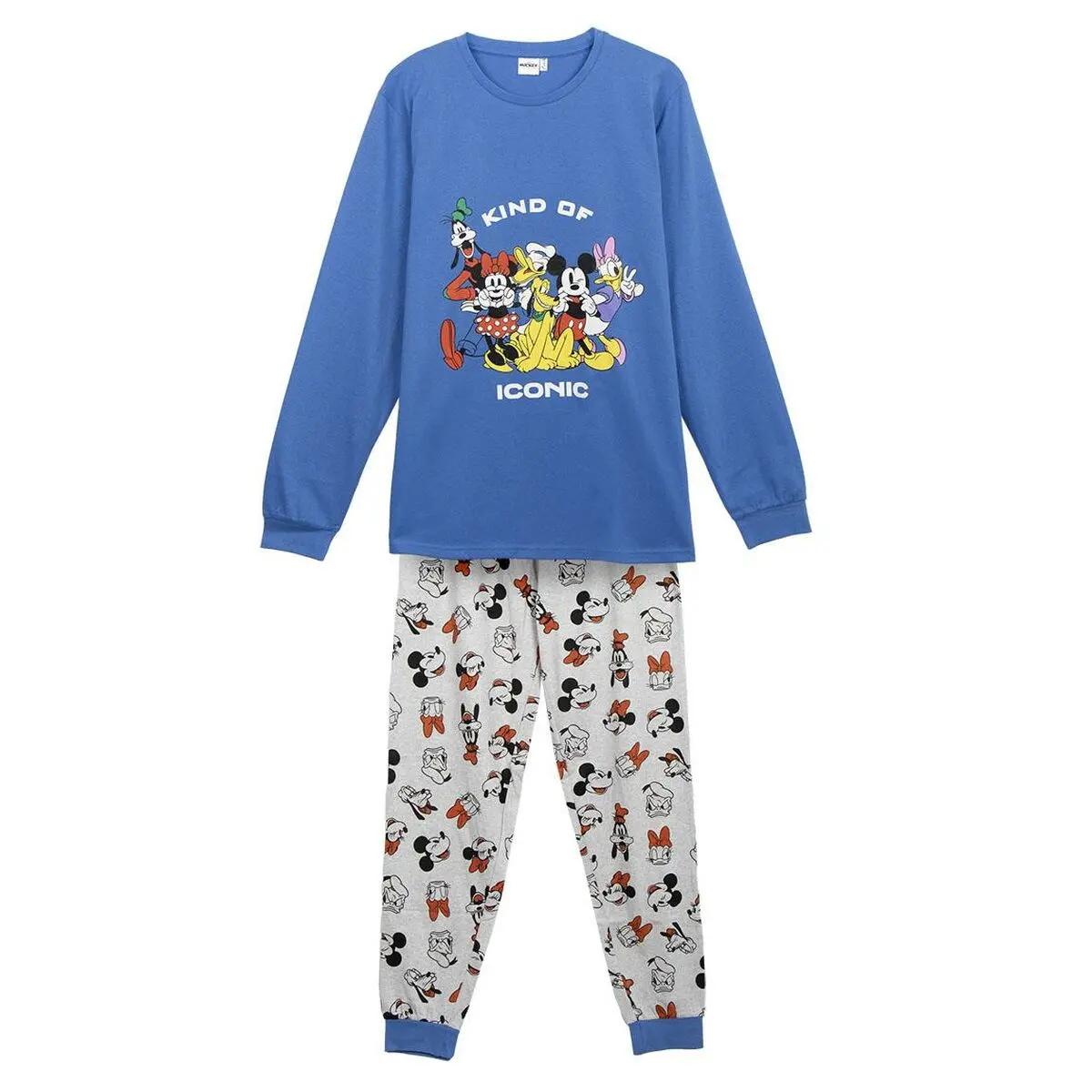 Pigiama Mickey Mouse Azzurro (Adulti)