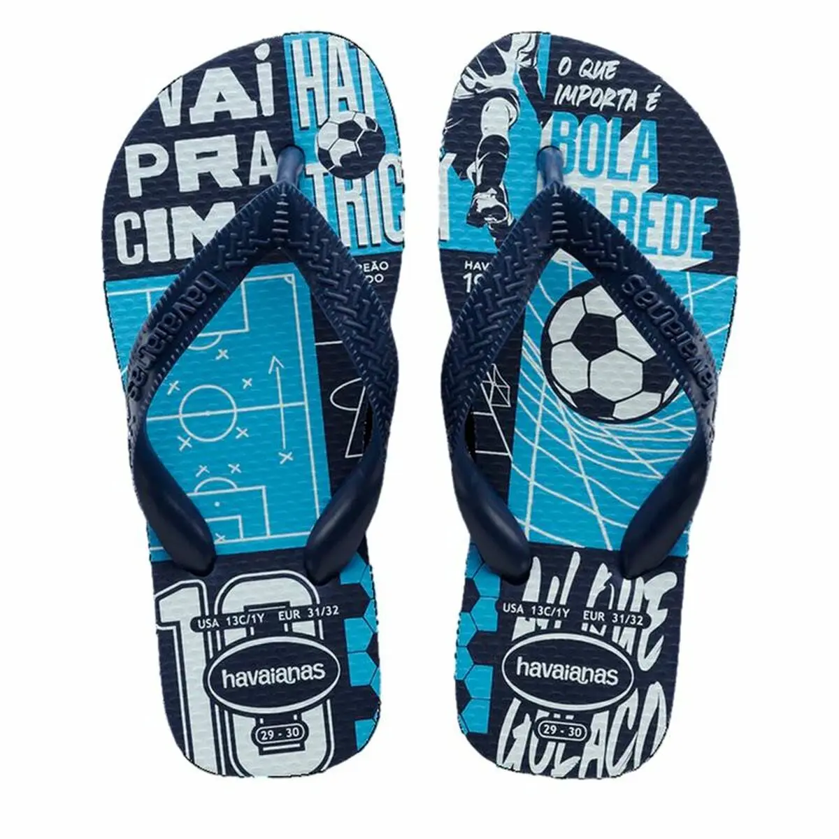 Ciabatte per Bambini Havaianas Athletic Azzurro